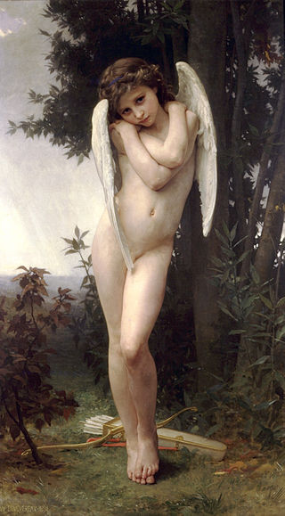 William-Adolphe Bouguereau "L'Amour Mouille"