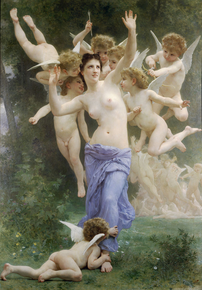 William-Adolphe Bouguereau "Le Guêpier" (1892)
