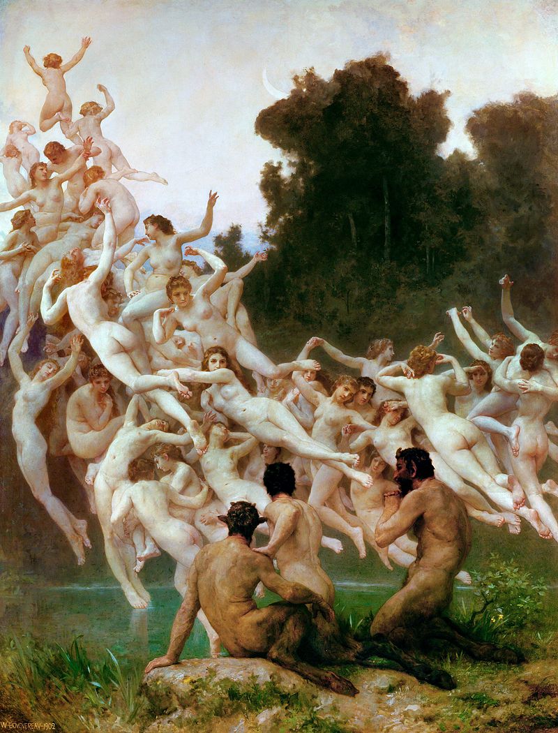 William-Adolphe Bouguereau "Les Oreades" (1902)