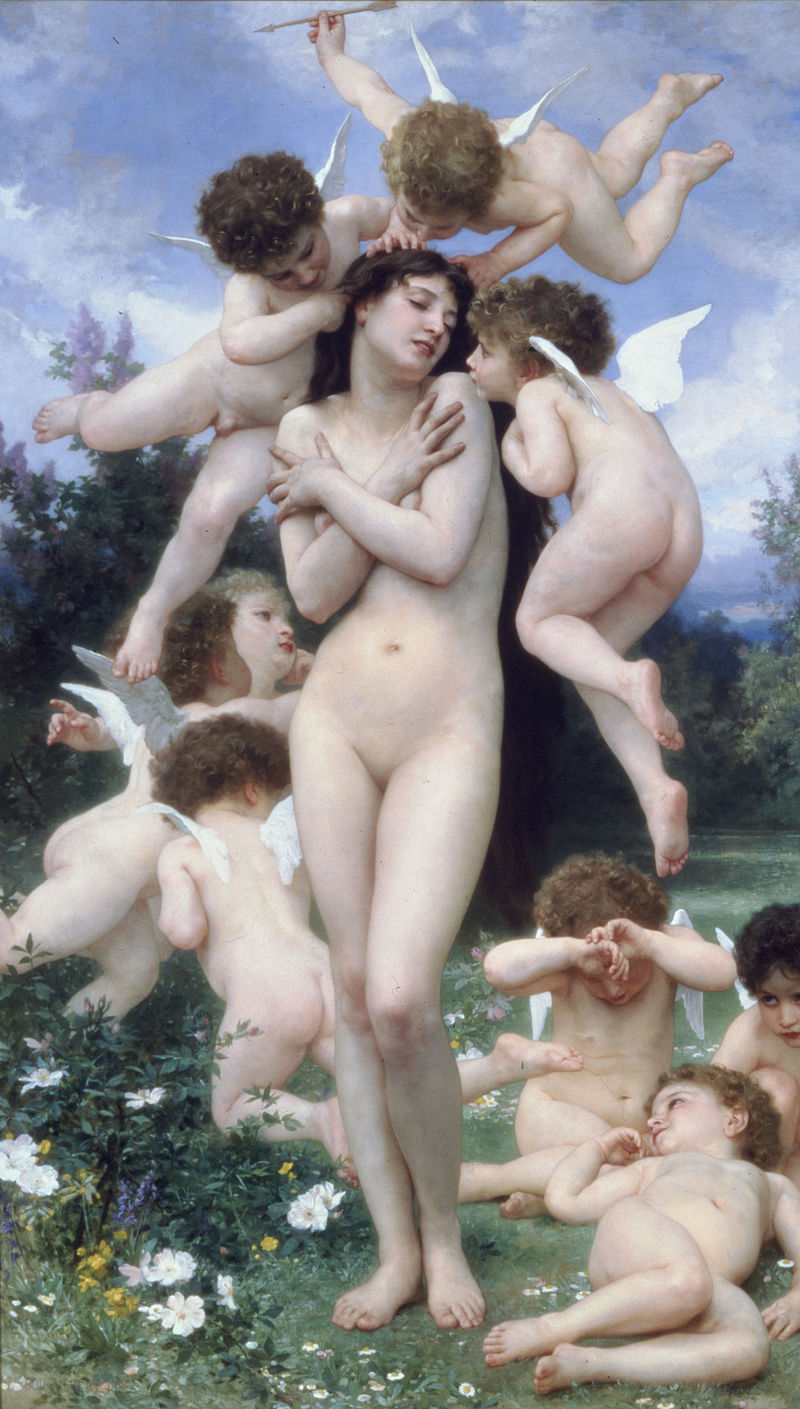 William-Adolphe Bouguereau "Return of Spring" (1886)