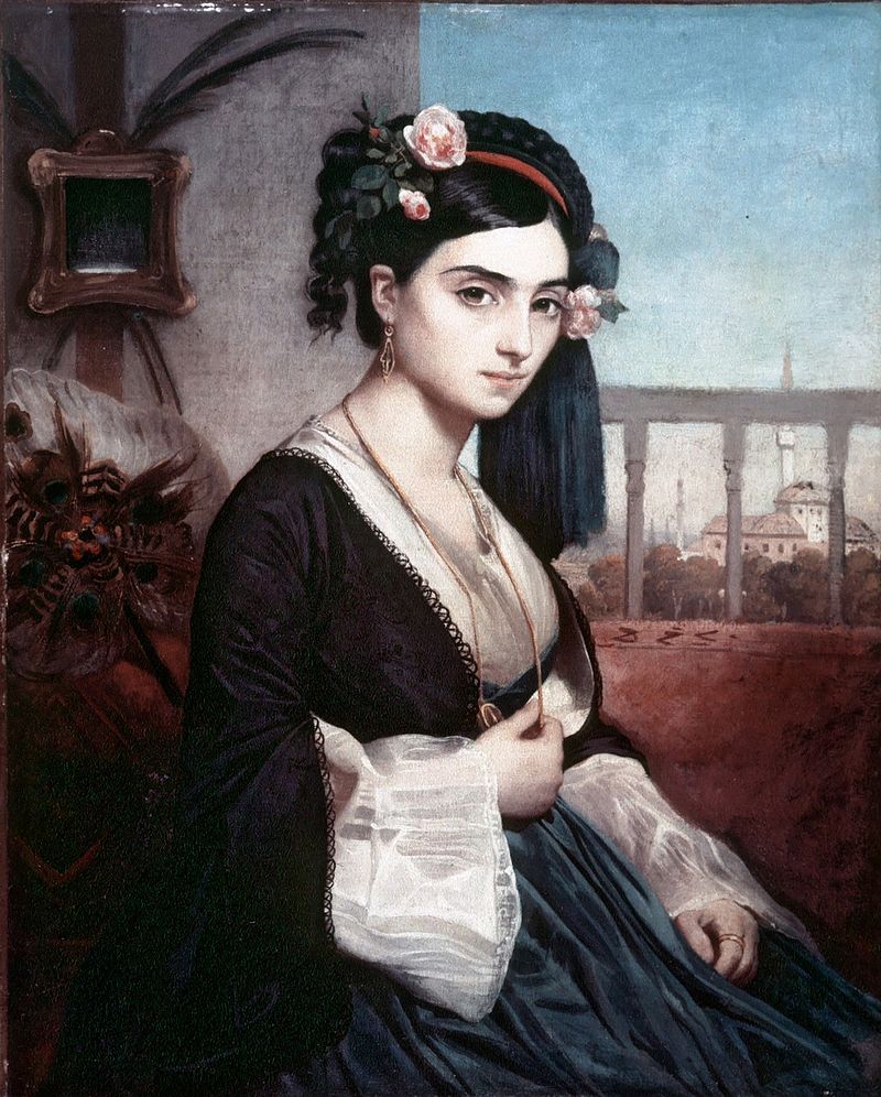 Charles Gleyre "Oriental Lady" (1865)