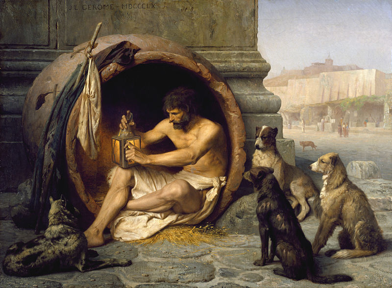 Jean-Léon Gérôme "Diogenes"