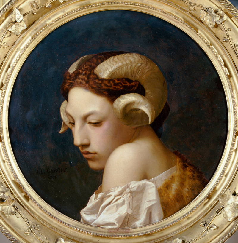 Jean-Léon Gérôme "Head of a Woman"