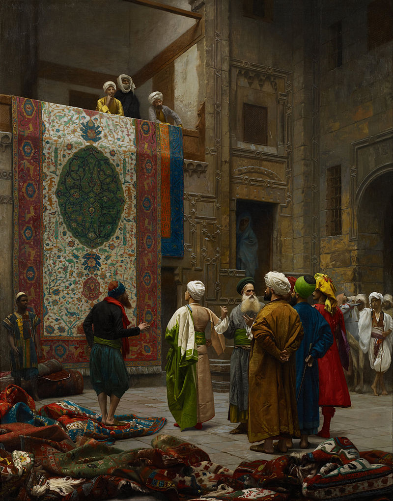 Jean-Léon Gérôme "The Carpet Merchant"