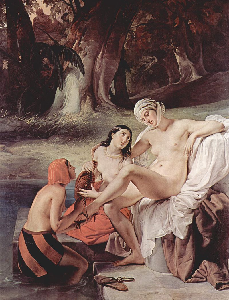 Francesco Hayez "Bathsheba Bathing"