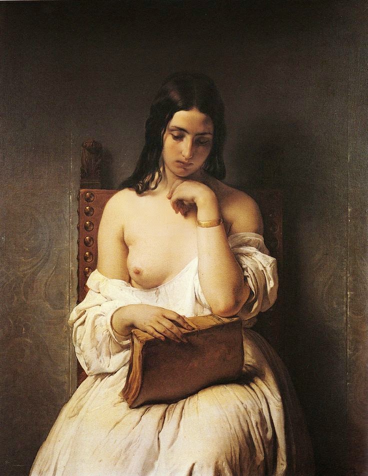 Francesco Hayez "La Meditazione" (1850)