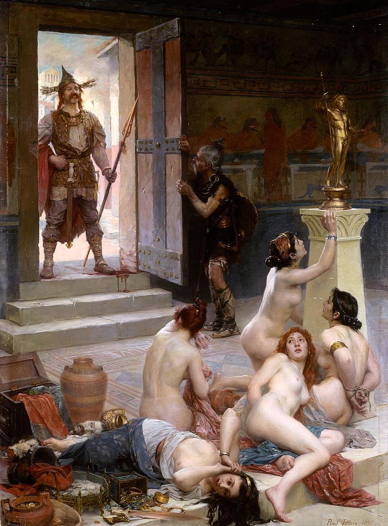 Paul Jamin "Le Brenn et sa part de butin" (1893)