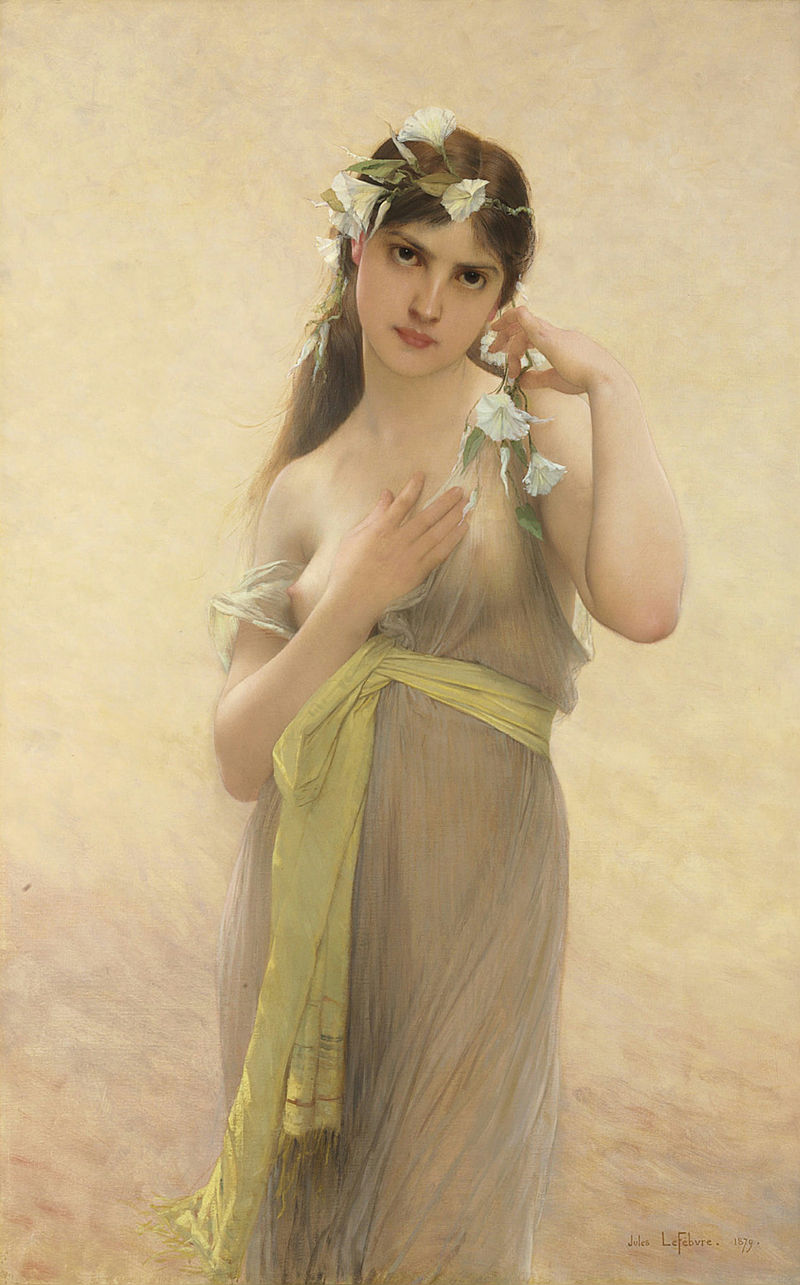 Jules Joseph Lefebvre "Morning Glory" (1879)