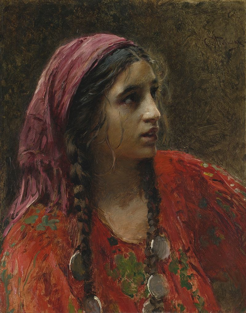 Konstantin Makovsky "Gypsy"