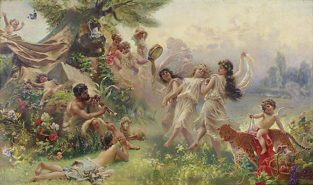 Konstantin Makovsky "Happy Arcadia"