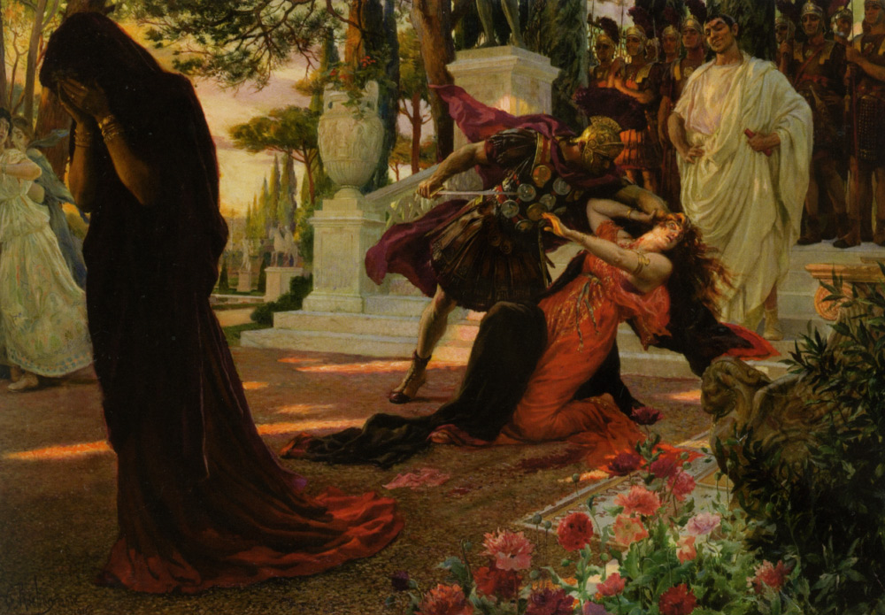 Georges Rochegrosse "The Death of Messalina" (1916)