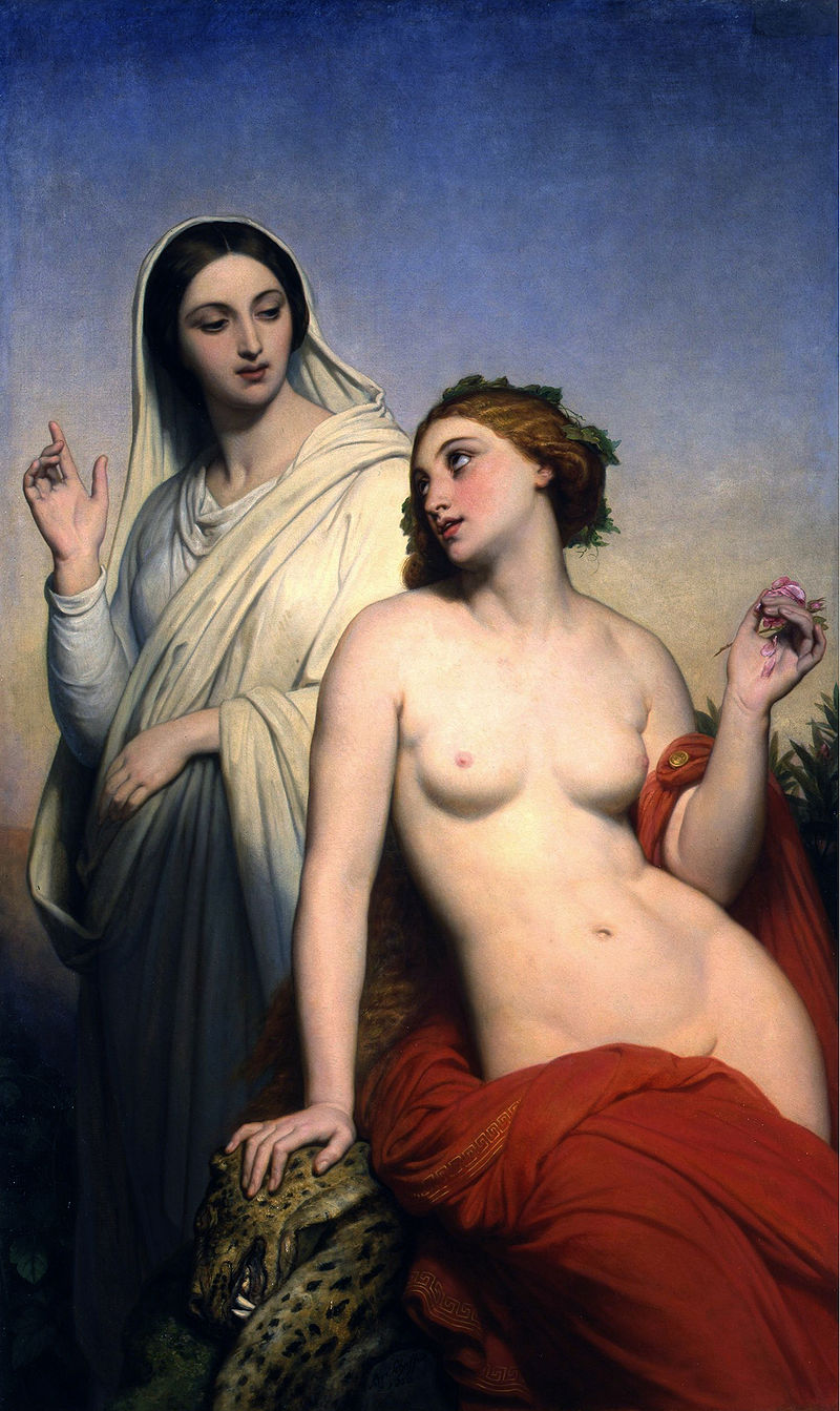 Ary Scheffer "De hemelse en aardse liefde" (1850)