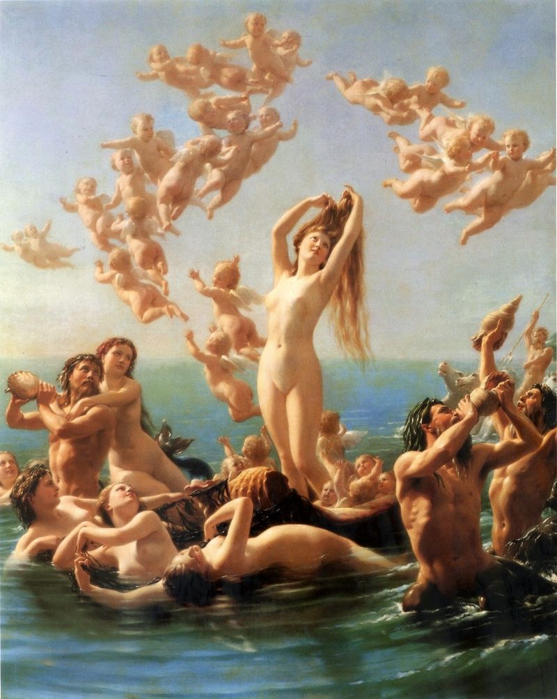 Fritz Zuber-Bühler "Birth of Venus"