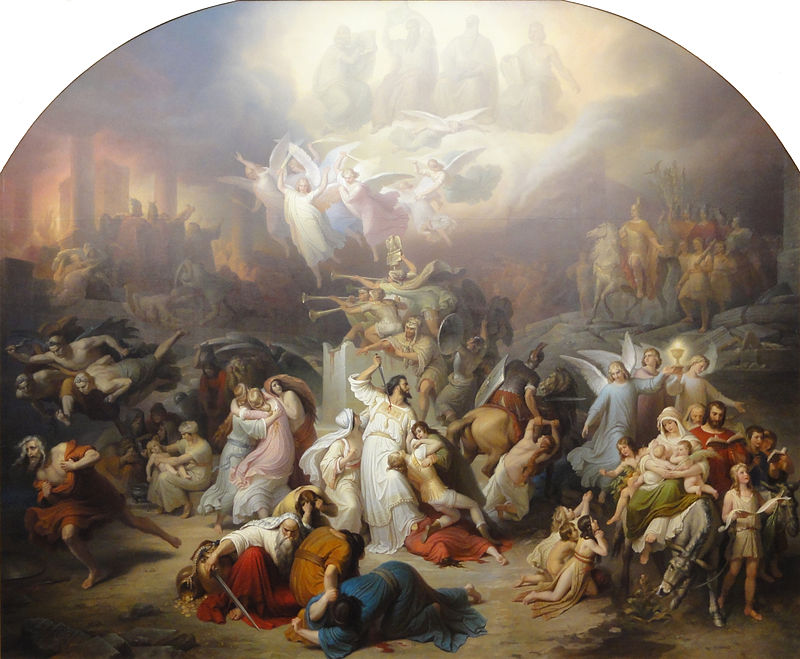 Wilhelm von Kaulbach "The Destruction of Jerusalem by Titus"