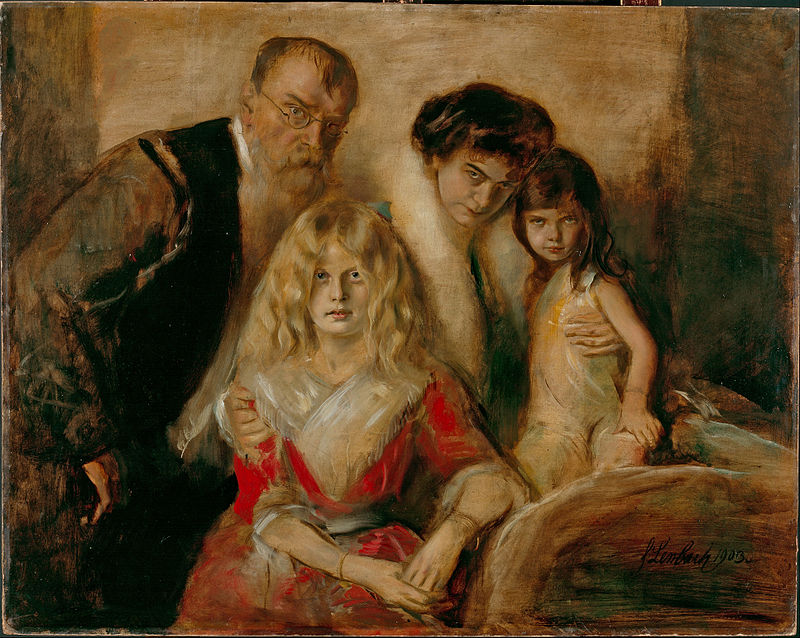 Franz von Lenbach "Family von Lenbach"