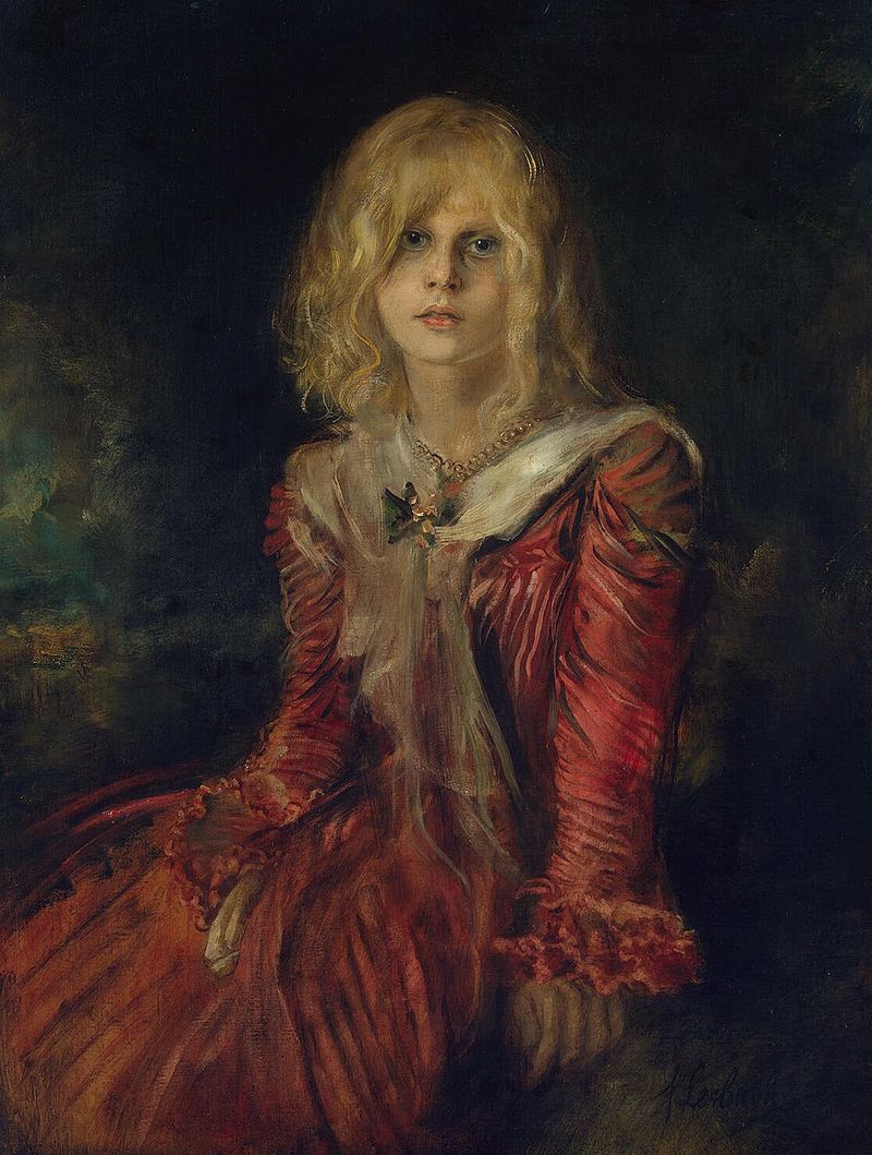 Franz von Lenbach "Porträt Marion Lenbach" (1901)